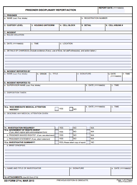 Download dd 2714 Form