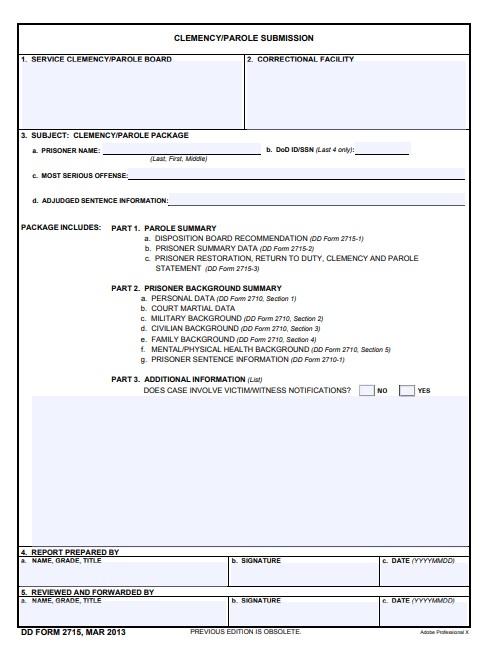 Download dd 2715 Form