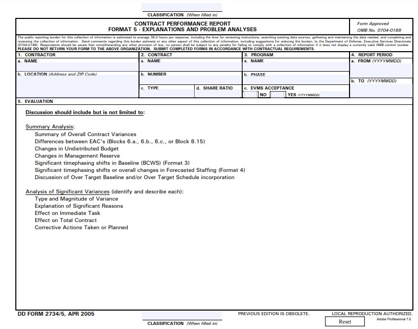 Download dd 2734/5 Form