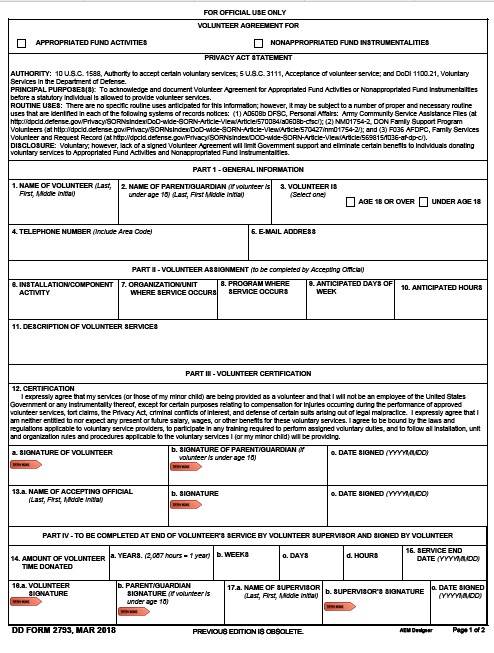 Download dd 2793 Form