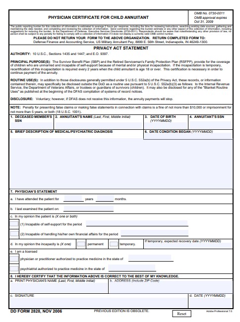 Download dd 2828 Form