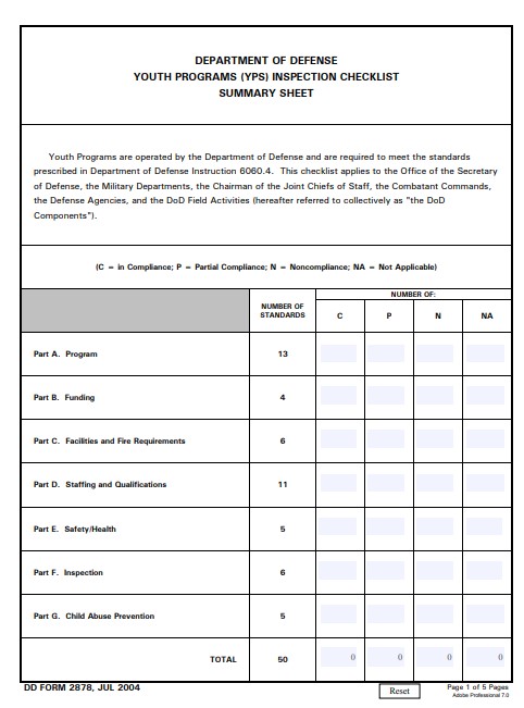 Download dd 2878 Form