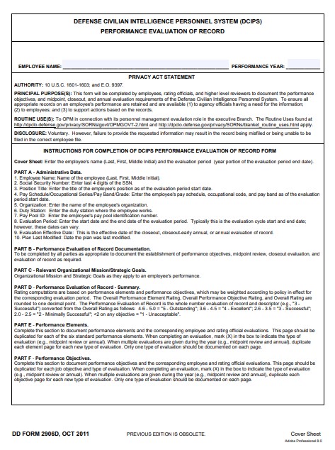 Download dd 2906D Form